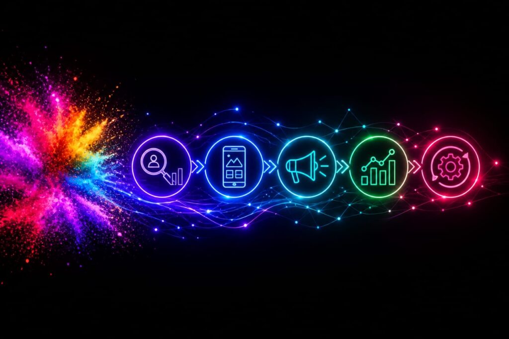 Automatización de marketing digital para generación de leads y conversión de clientes