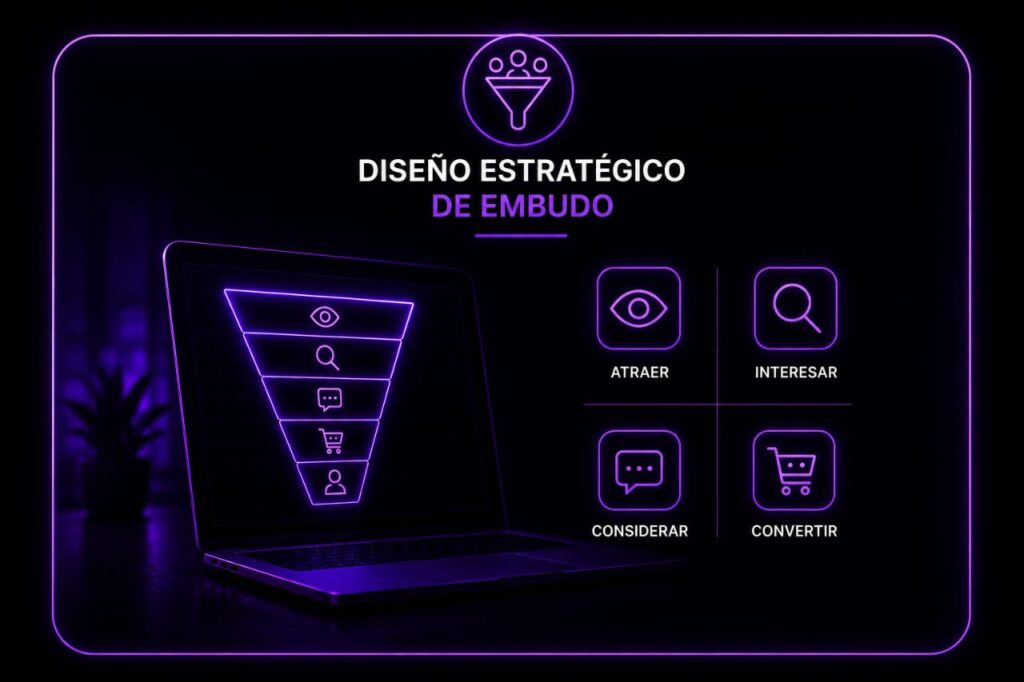 Embudos de venta B2B Diseño estratégico y arquitectura de conversión para atraer prospectos